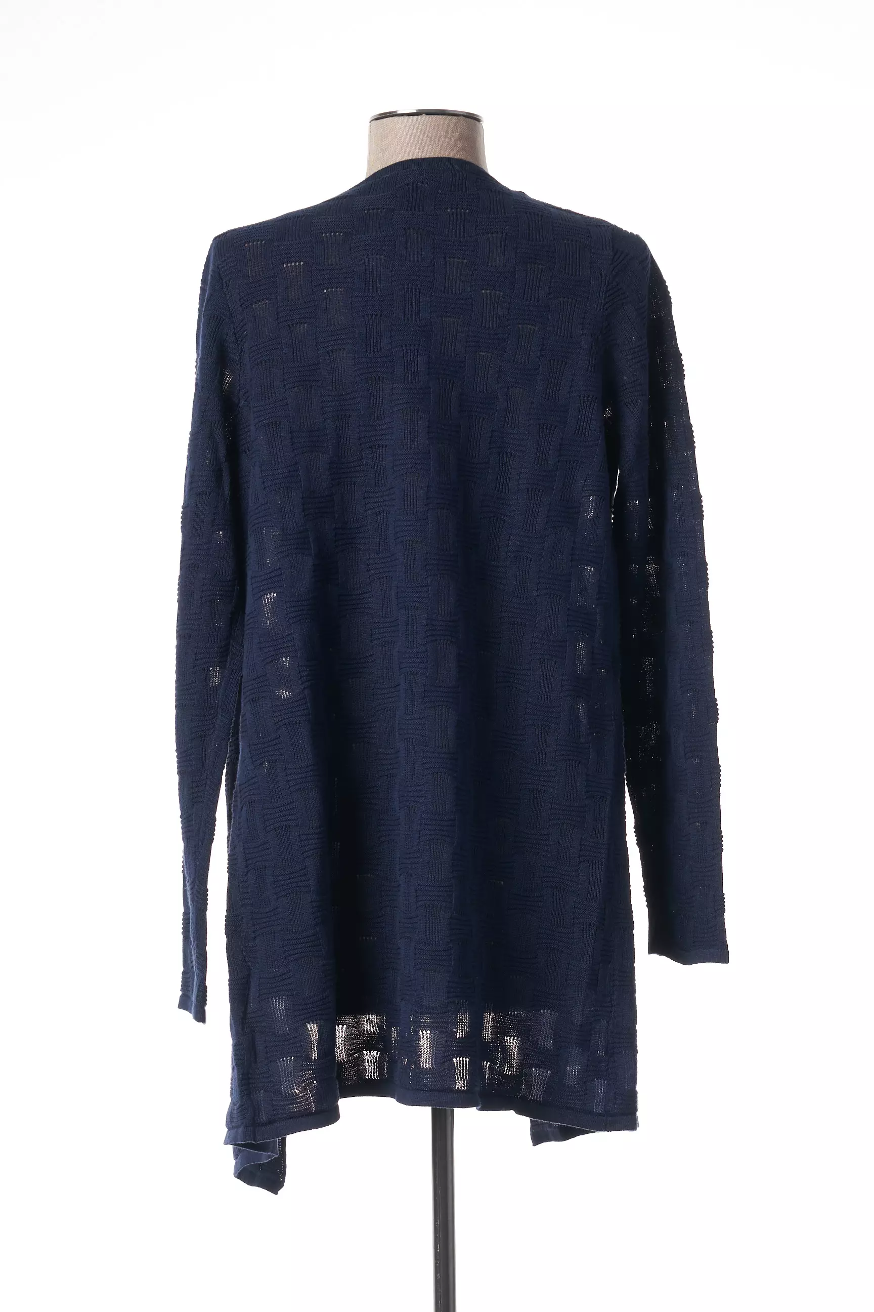 Marble Cardigans Femme couleur bleu