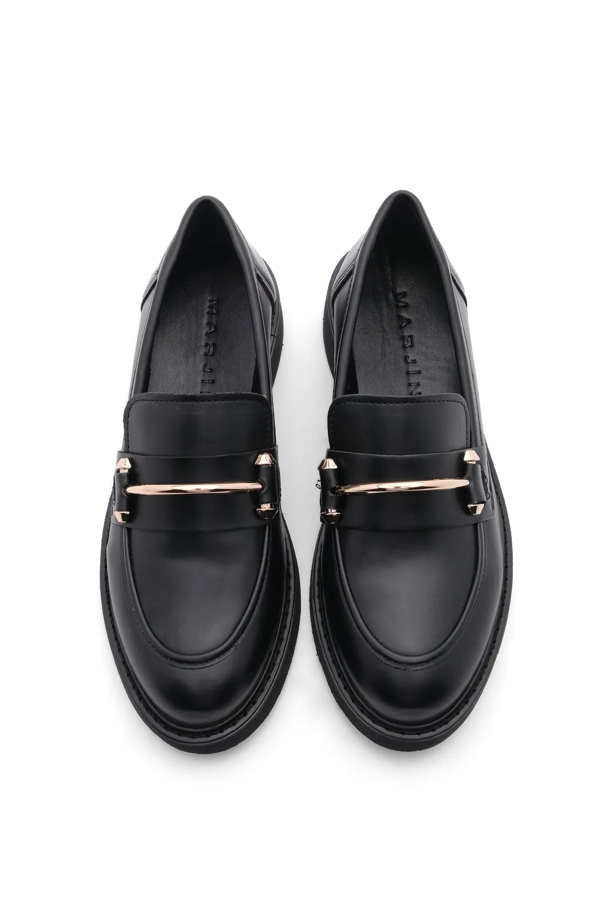 Marjin  Loafer - Schwarz - Flacher Absatz