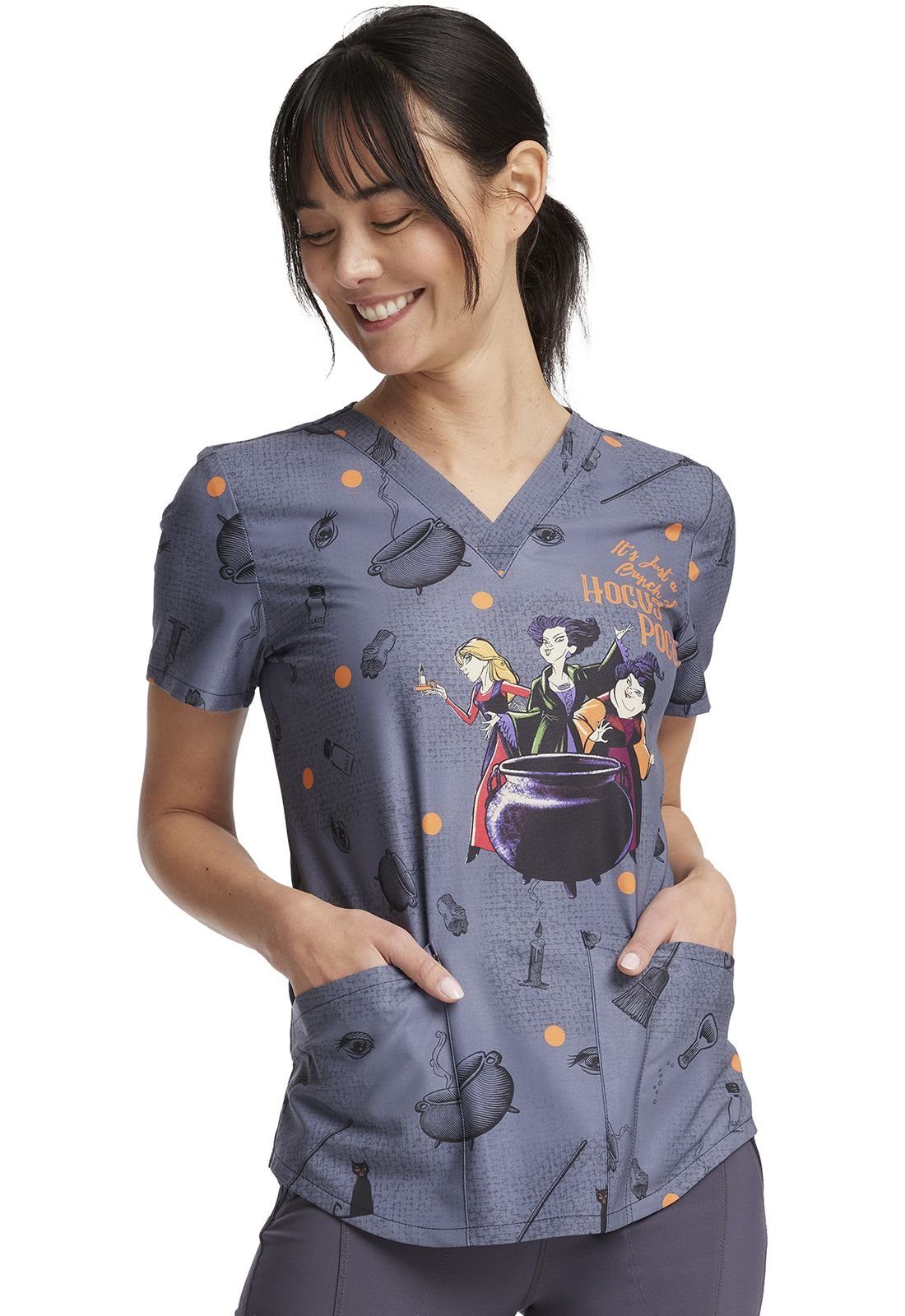 Cherokee Funktionsbluse Bunt bedruckter Damen Kasack 