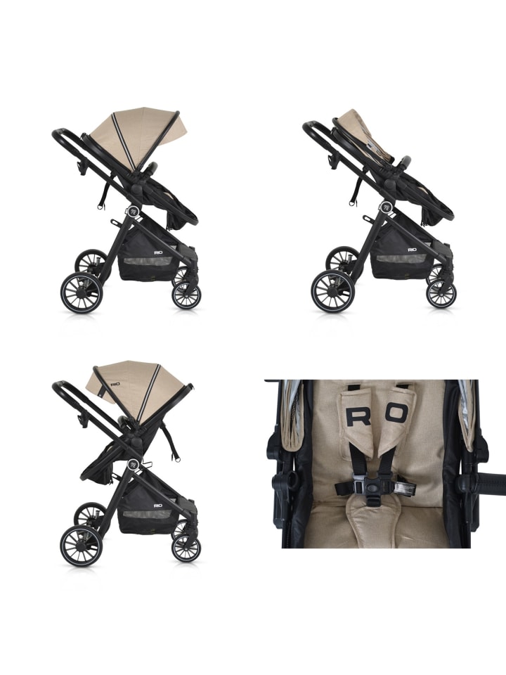 Moni Kinderwagen 2 in 1 Rio 22 kg in natur günstig kaufen onesize