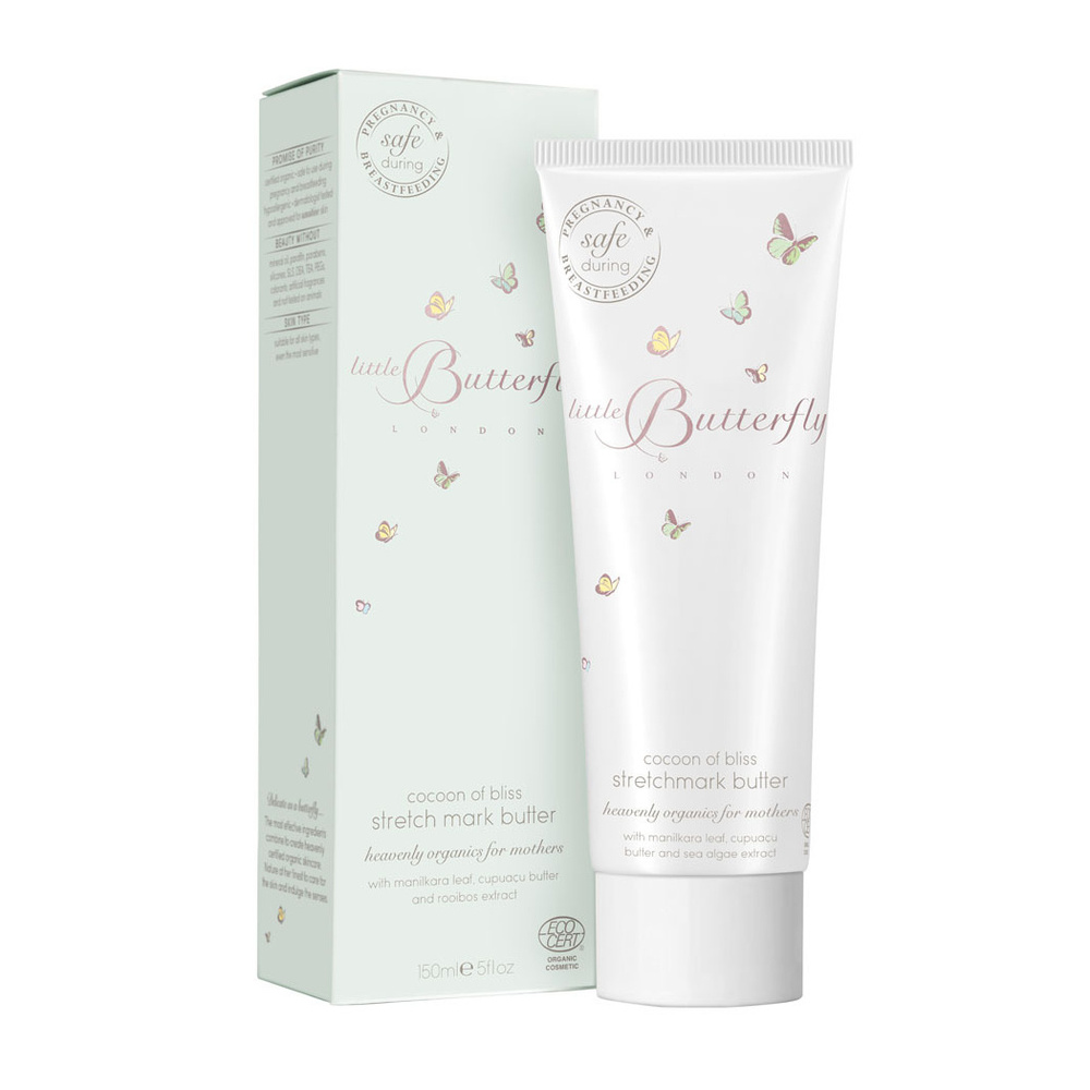 Little Butterfly London Cocoon of bliss Stretchmark Butter Créme pour le corps