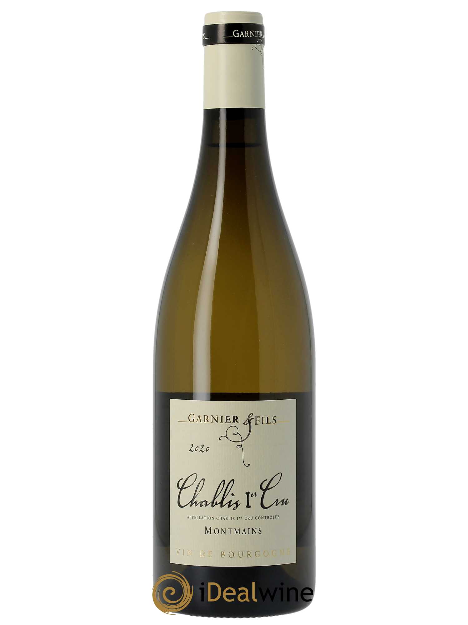Chablis 1er Cru Montmains Garnier & Fils  2020 - Lot de 1 Bouteille
