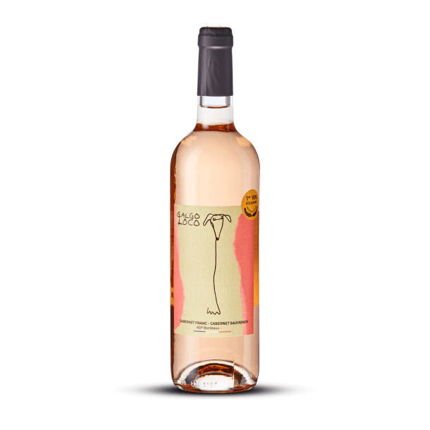 Galgo loco Bordeaux rosé 2020