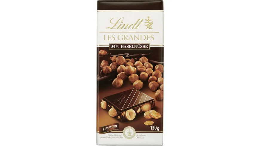Lindt Les Grandes Haselnüsse feinherb 150 g