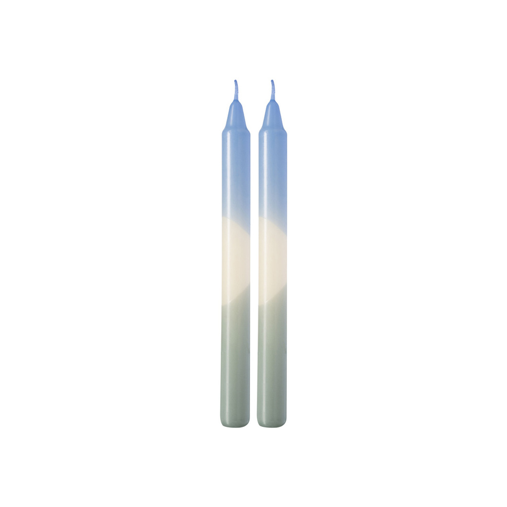 like. by Villeroy & Boch Bougie dip dye ice, sage, 2 pièces Like Home Bougie