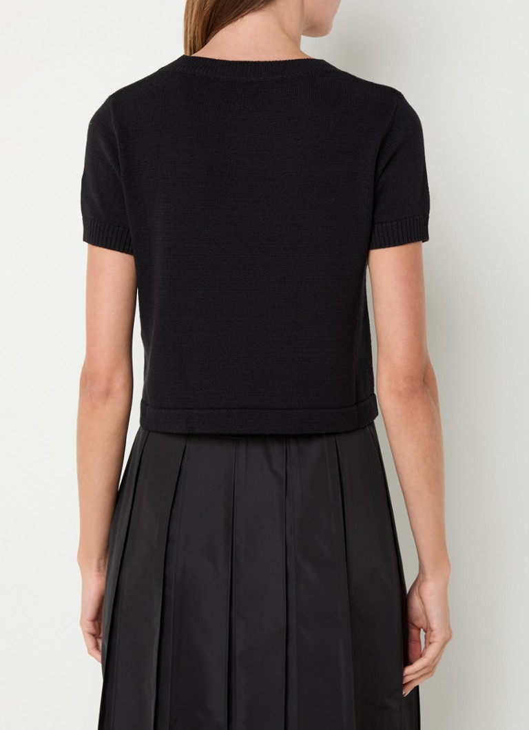 Maglione a maglia fine Max & Co Picco con ricami