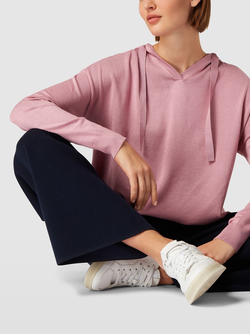 Sweatshirt mit Kapuze in pink