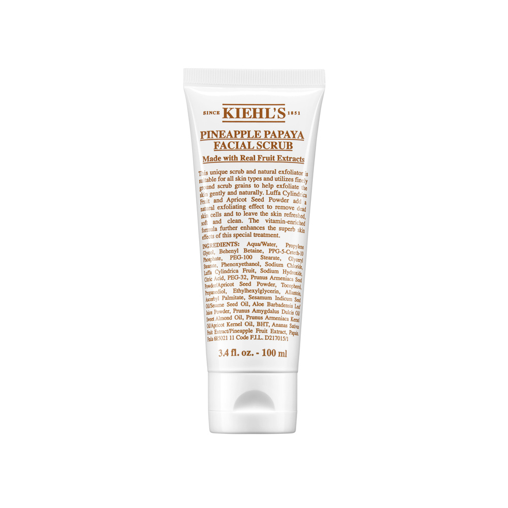 kiehl's Pineapple Papaya Facial Scrub Gommage à la papaye et l'ananas pour levisage