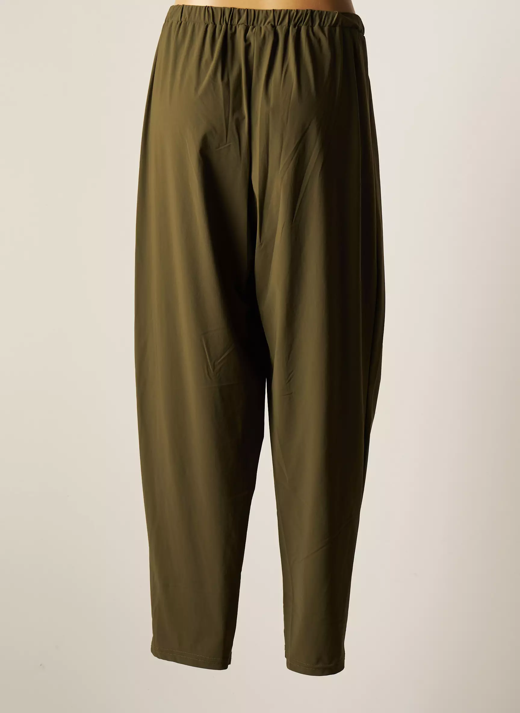 Franck Anna Pantalons Larges Femme couleur vert