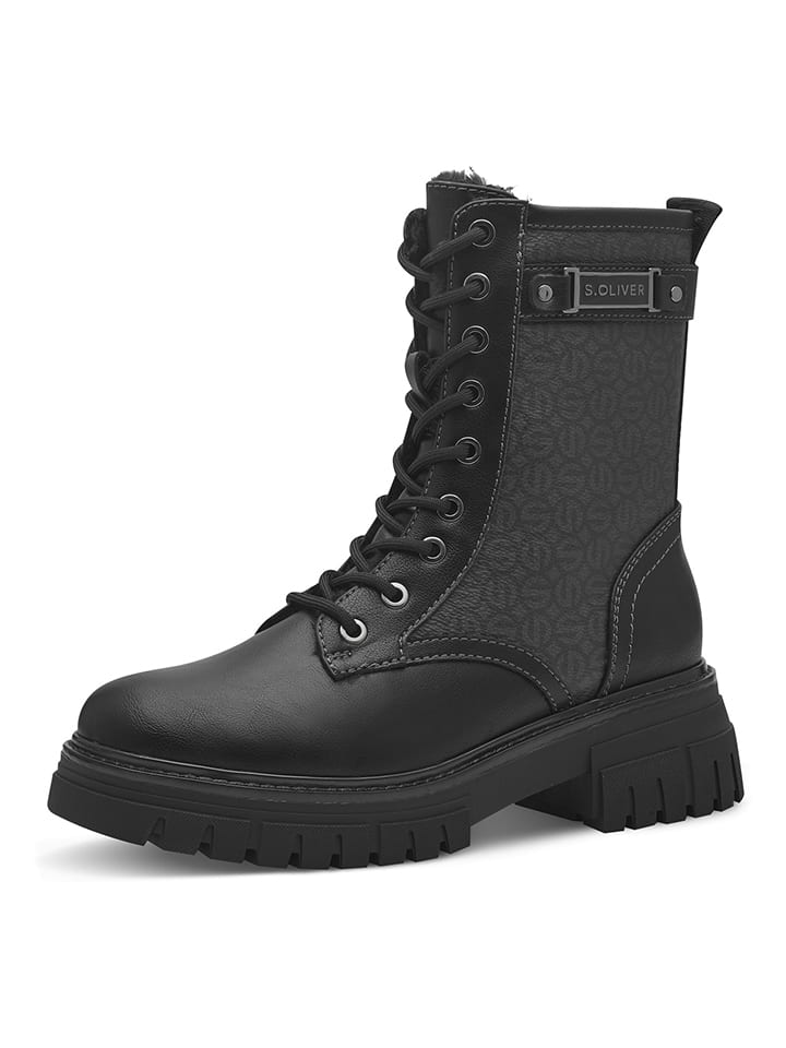 s.Oliver Boots in Schwarz günstig kaufen