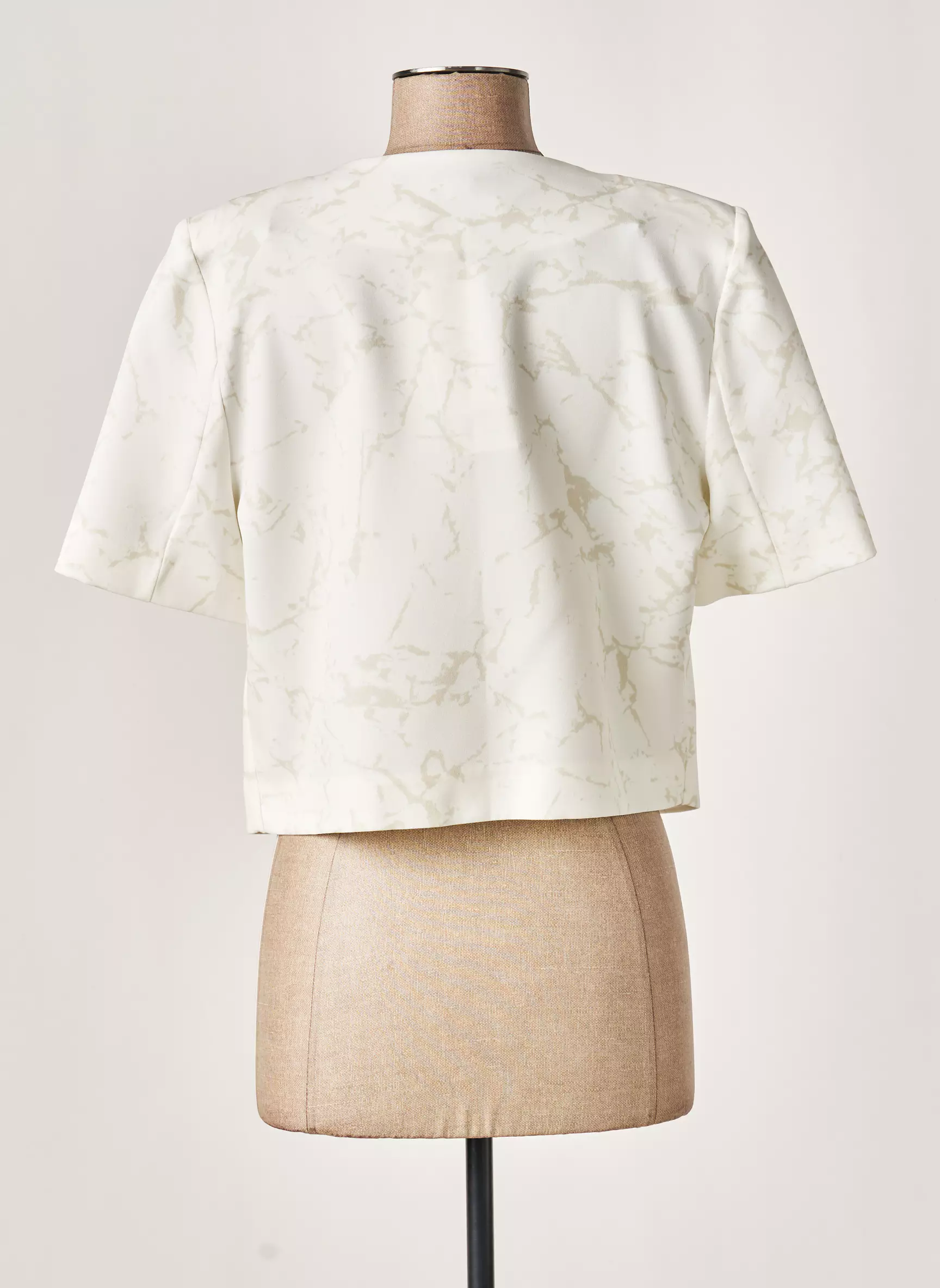 Meri Esca Boleros Femme couleur blanc