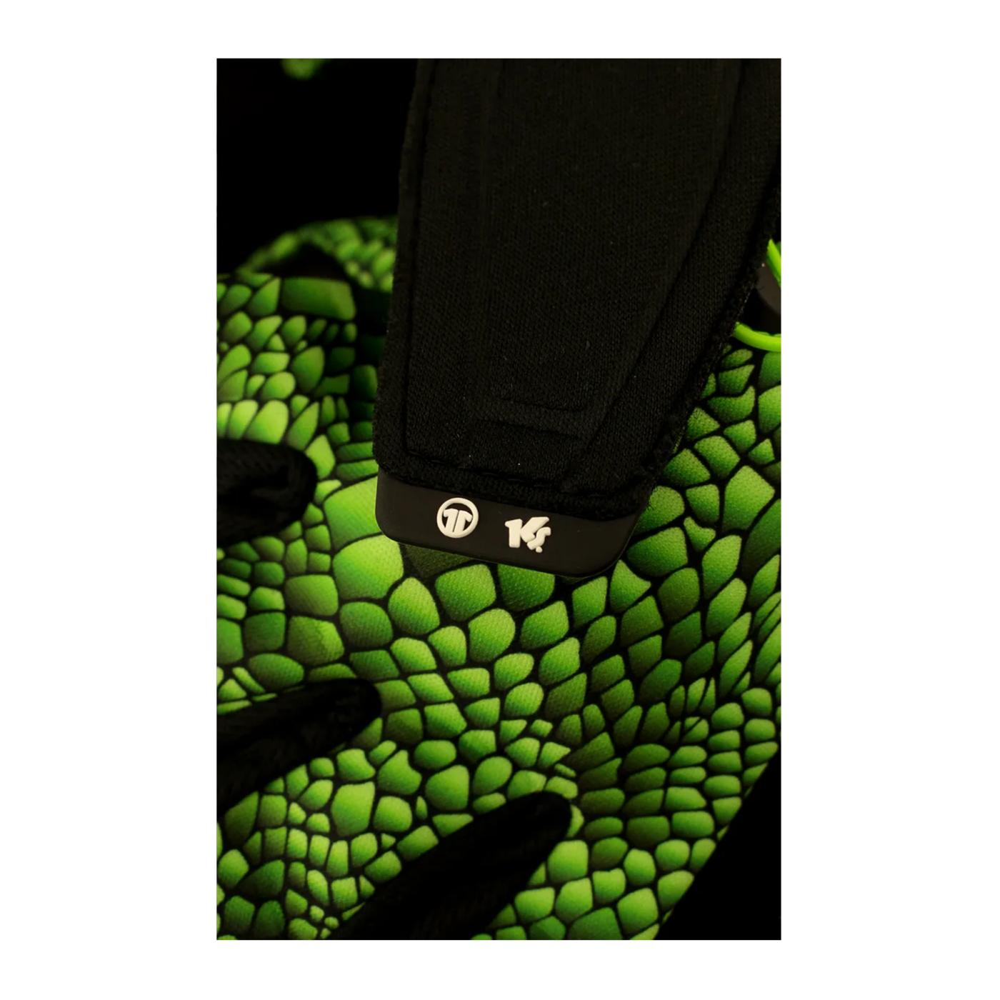 Reusch Pure Contact Venomous Gold X TW-Handschuhe Schwarz Grün F5010
