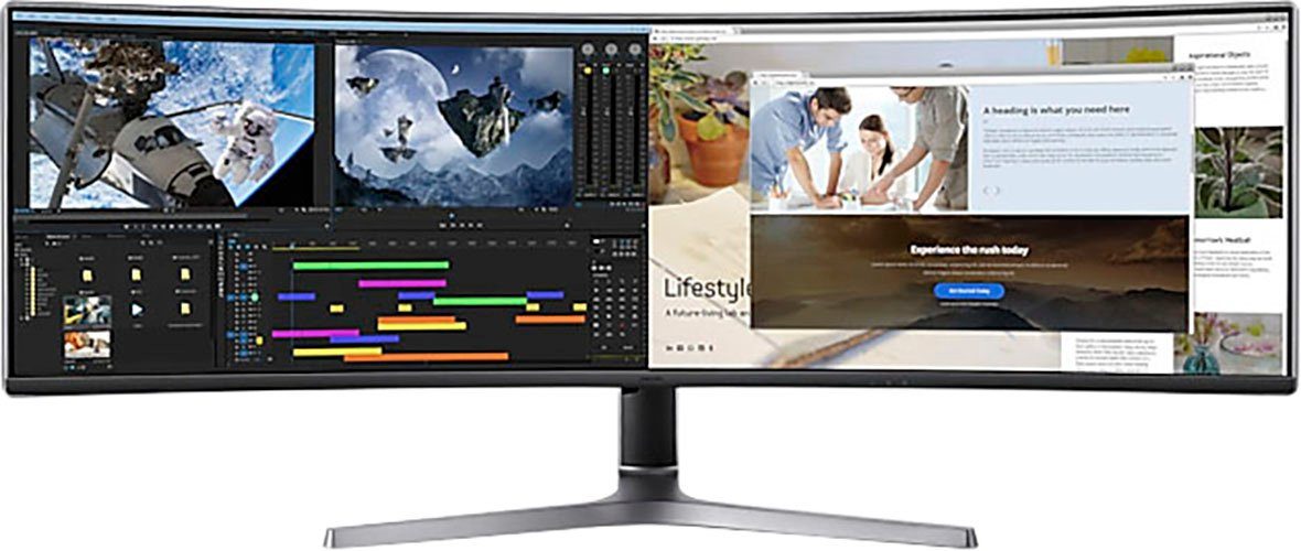 Samsung C49RG94SSP Curved-Gaming-OLED-Monitor (124 cm/49 
