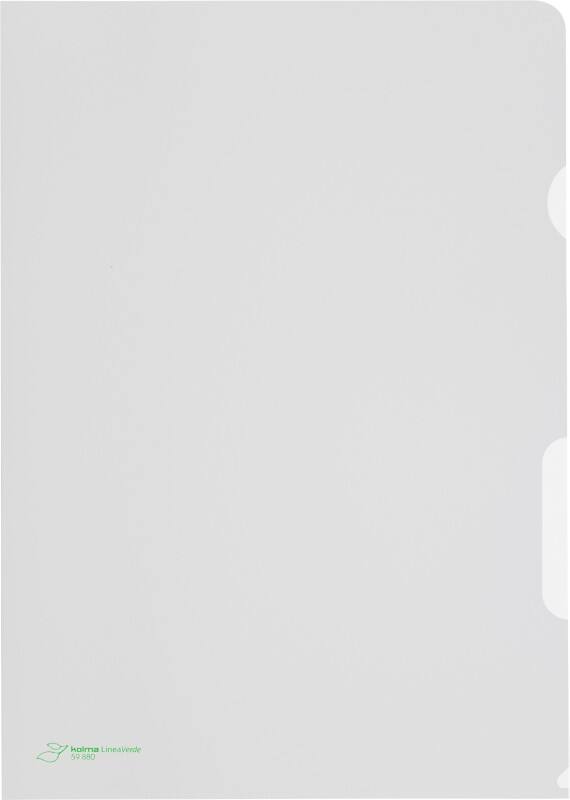 Kolma Linea Verde Sichthülle DIN A4 Transparent PP (Polypropylen) 0.11 mm 100 Stück