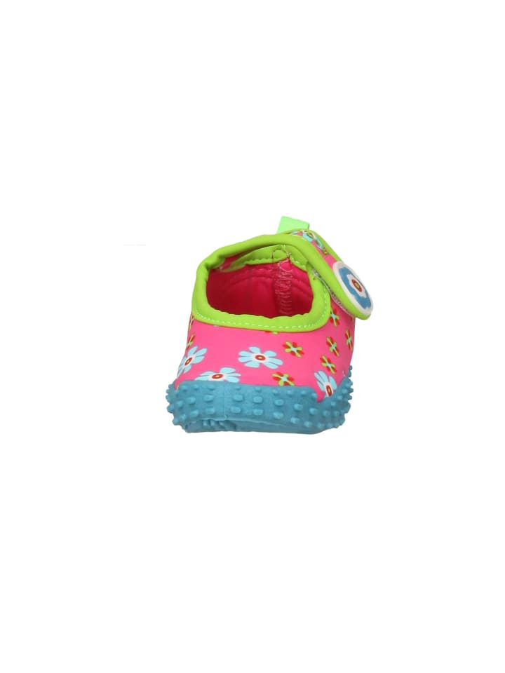 Playshoes Aqua-Schuh Blumen in Pink günstig kaufen
