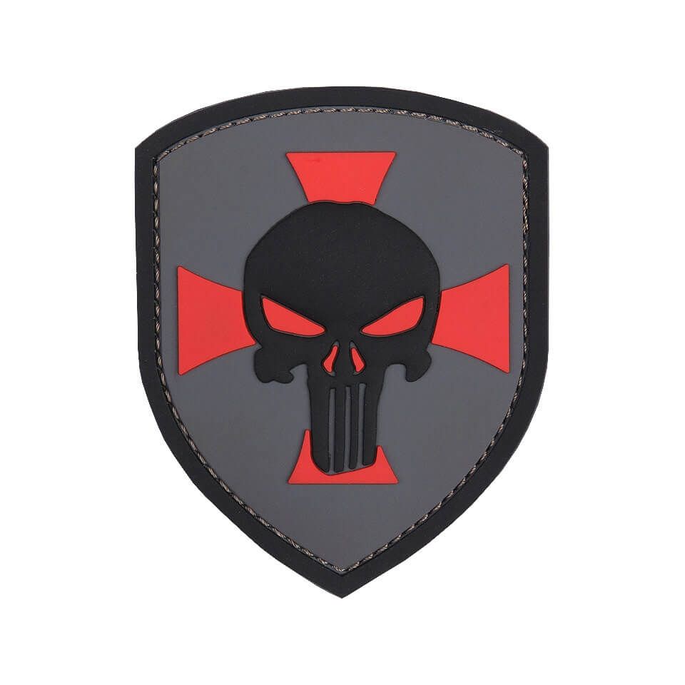 Rubber Patch Punisher Kreuz