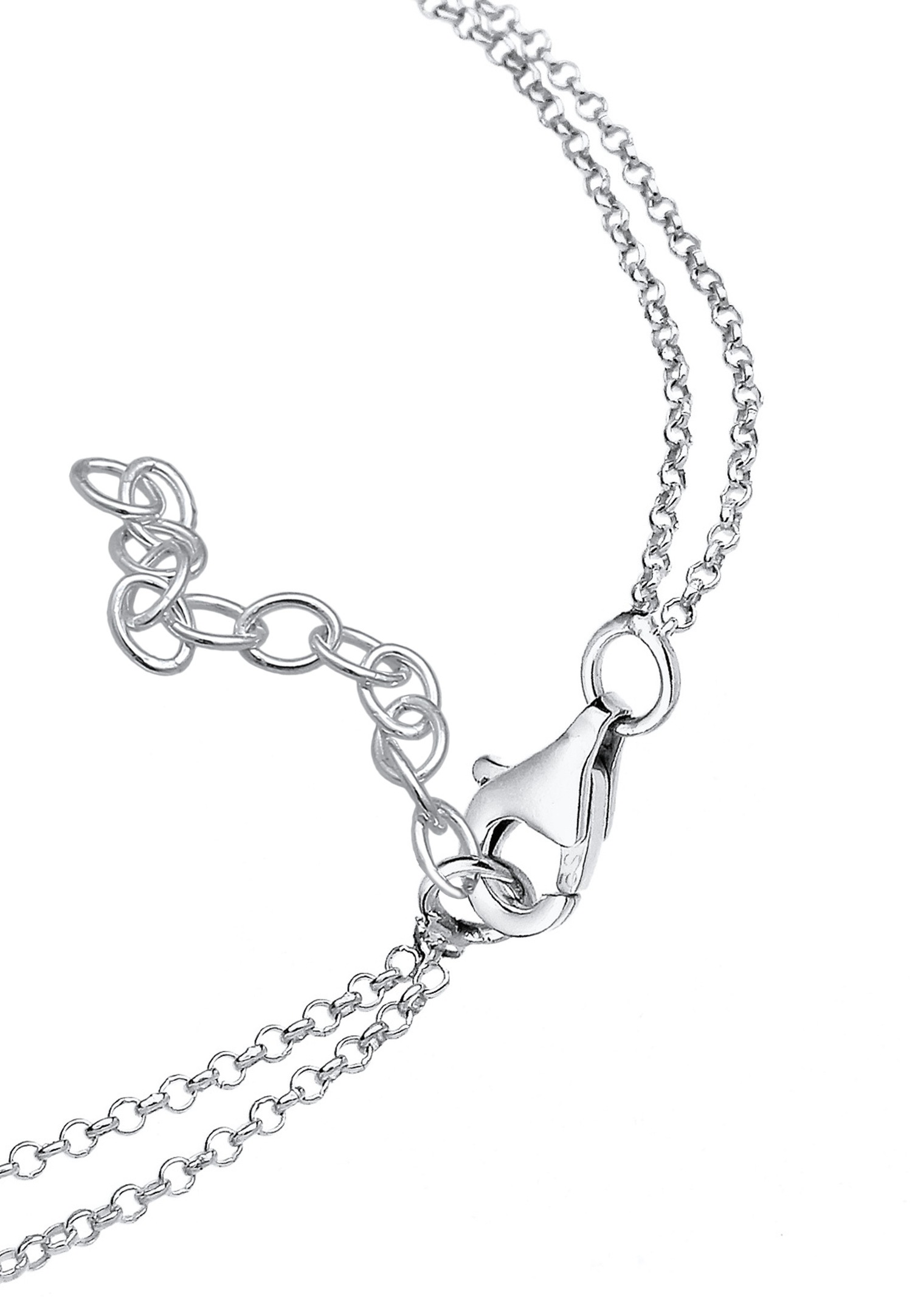 Pandantiv Elli DIAMONDS Infinity Basic pentru femei cu diamant (0,03 ct.) din argint 925