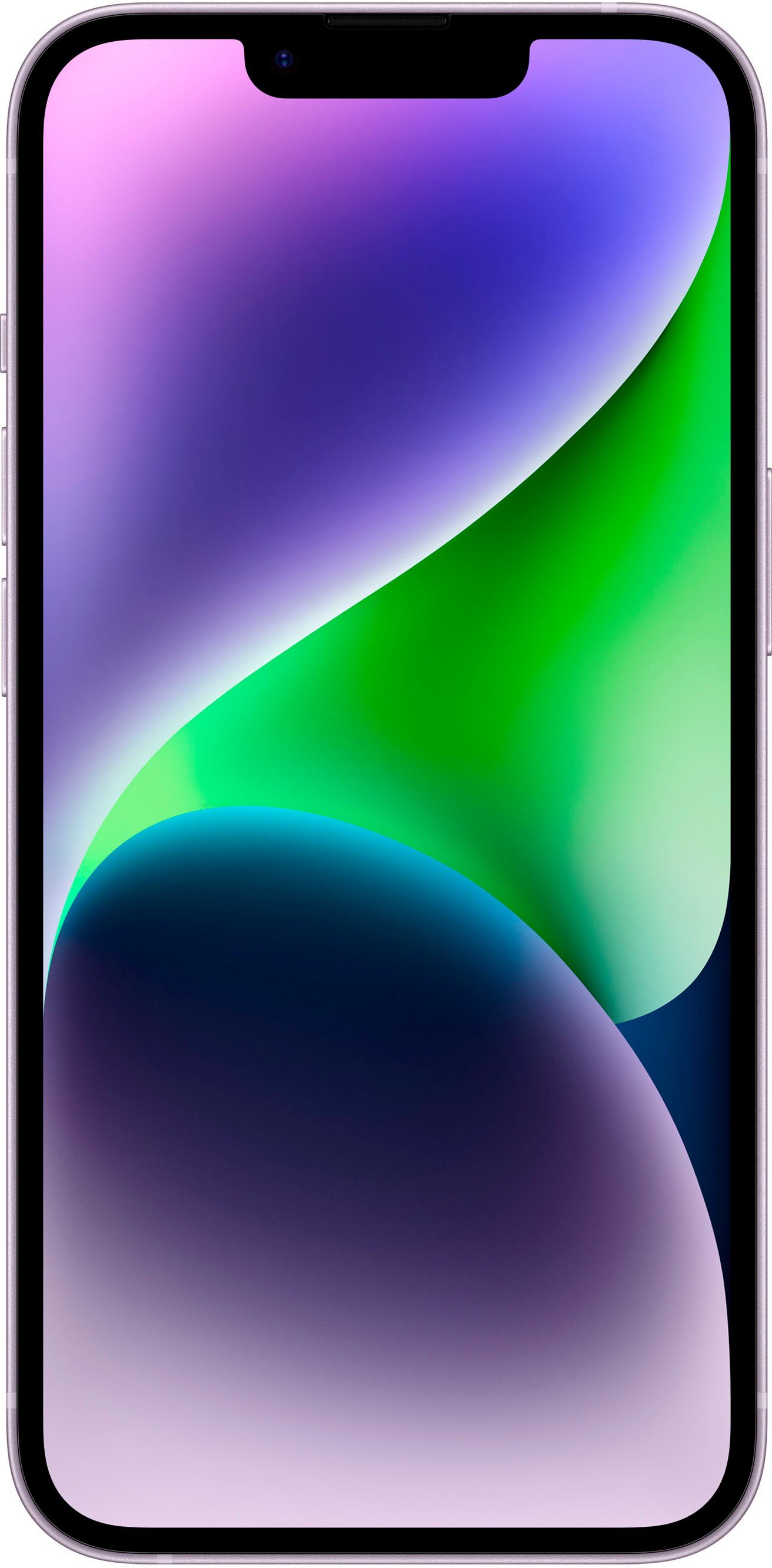 Apple iPhone 14 128GB Smartphone (15,4 cm/6,1 Zoll, 128 GB Speicherplatz, 12 MP Kamera)