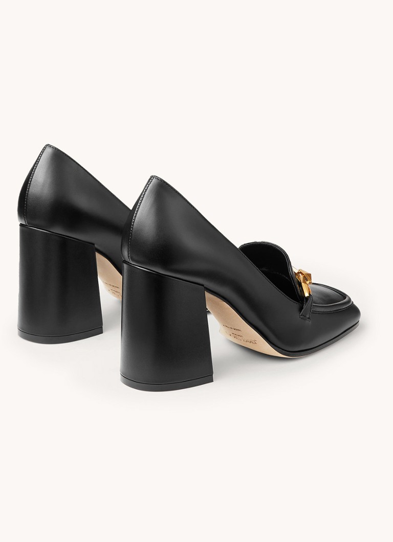 Pantofi cu toc Jimmy Choo Diamond Tilda 85 din piele de vițel