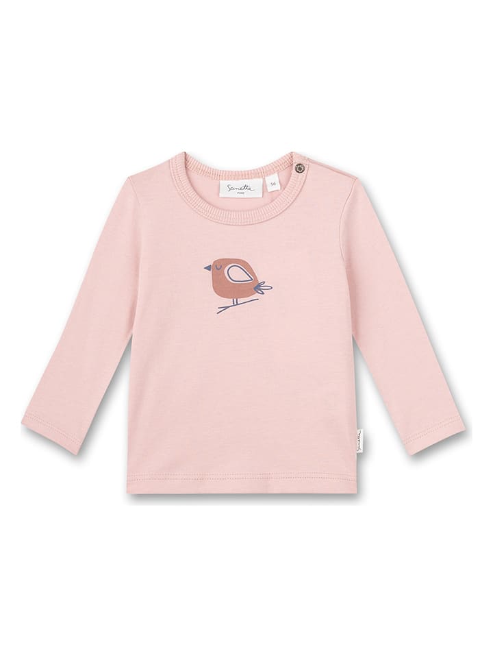 Sanetta Kidswear Longsleeve in Rosa günstig kaufen