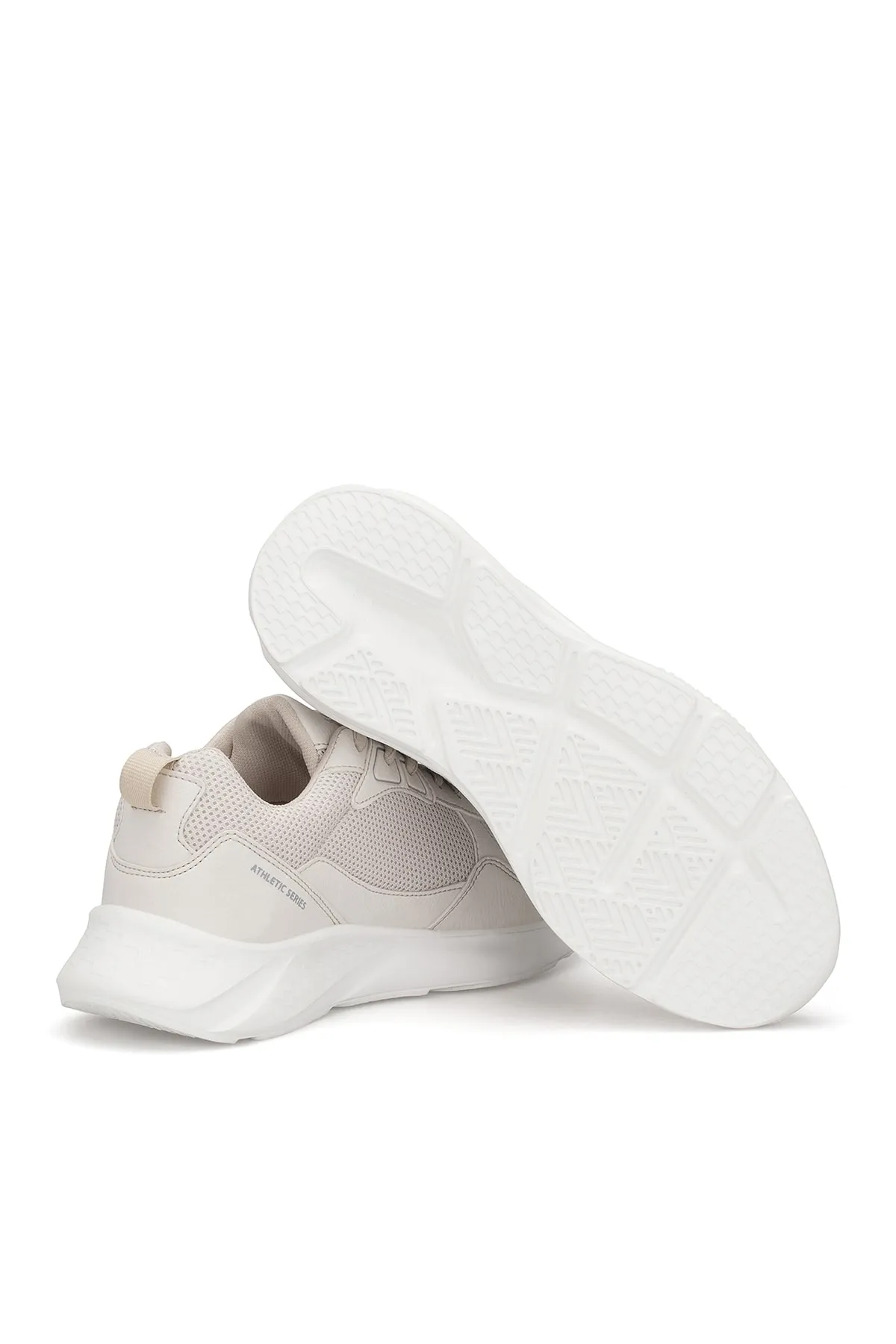 DARK SEER  Beige-weißer Damen-Sneaker