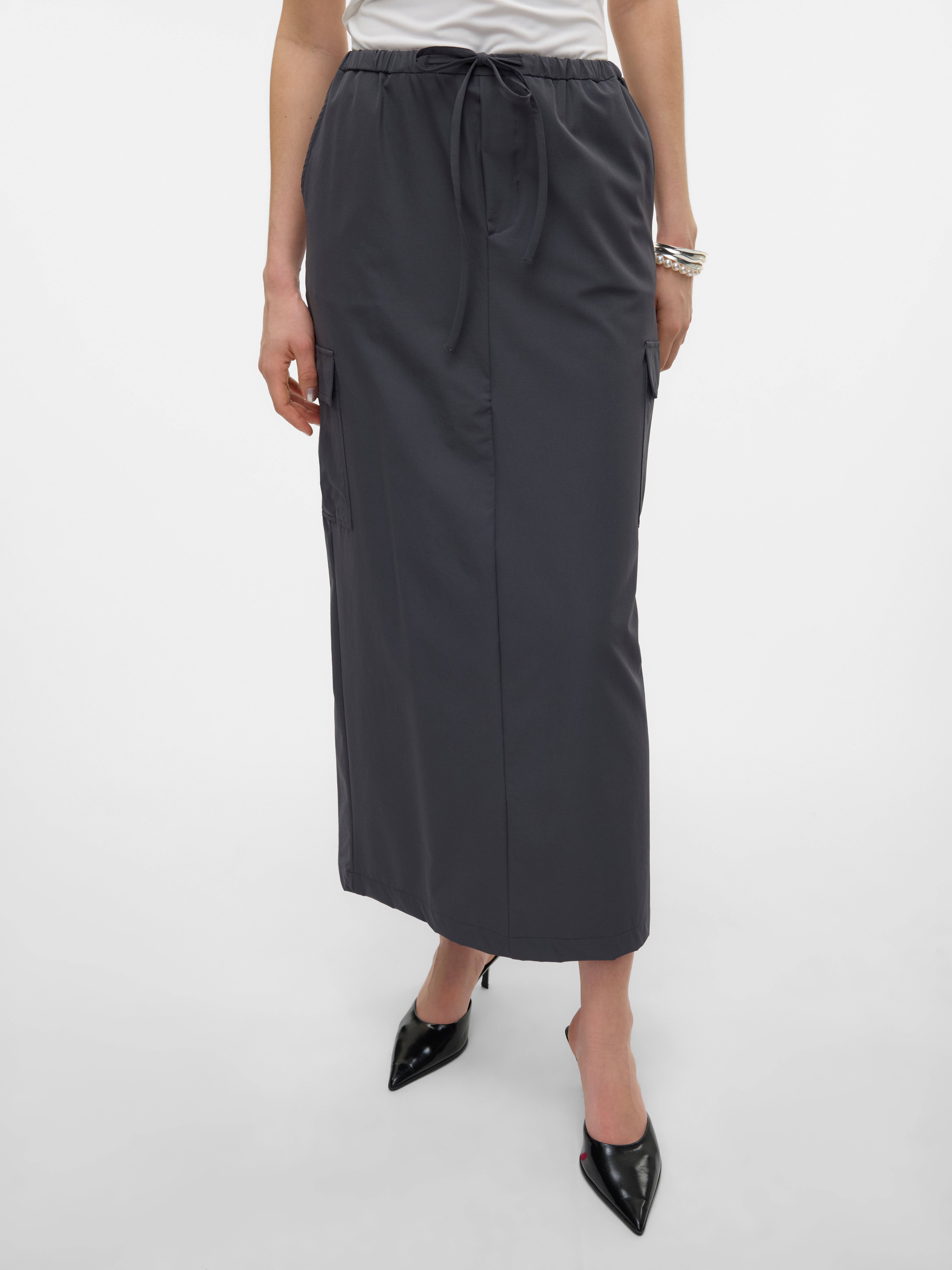 VMKIMBERLY Mittlere Taille Langer Rock