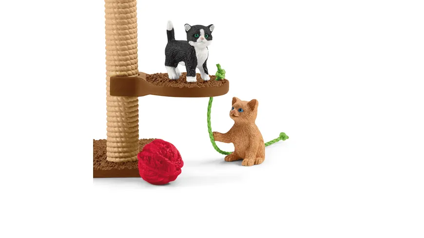 Schleich 42501 - Spielspaß für niedliche Katzen