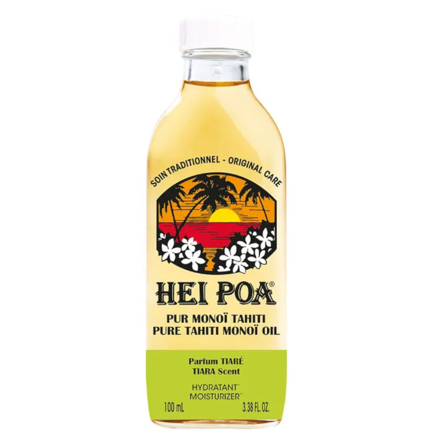 Hei Poa Hei Poa Pur Monoï Tahiti Parfum Tiaré 100 ml