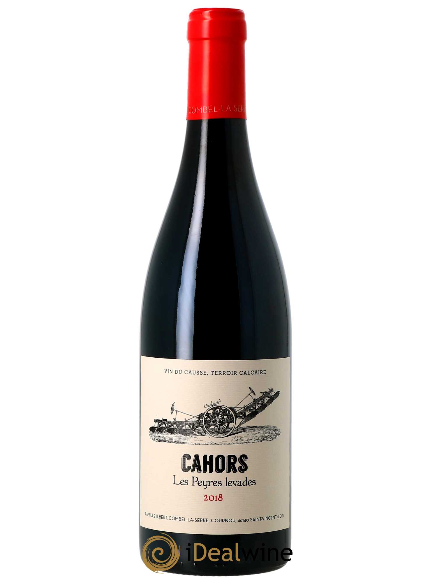 Cahors Château Combel La Serre Les Pierres Levées  2018 - Lot de 1 Bouteille