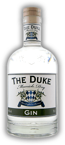 The Duke Munich Dry Gin 45% The Duke Munich Dry Gin 45% Weicher und runder Gin mit typischem Wacholderaroma aus der bio-zertifizierten Münchner Destillerie. 0,7	 Liter - Vol 45%
