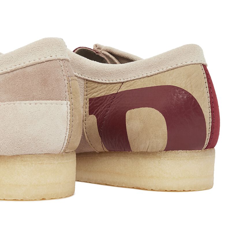 Clarks x Franck Pellegrino Wallabee Red Combi red combi