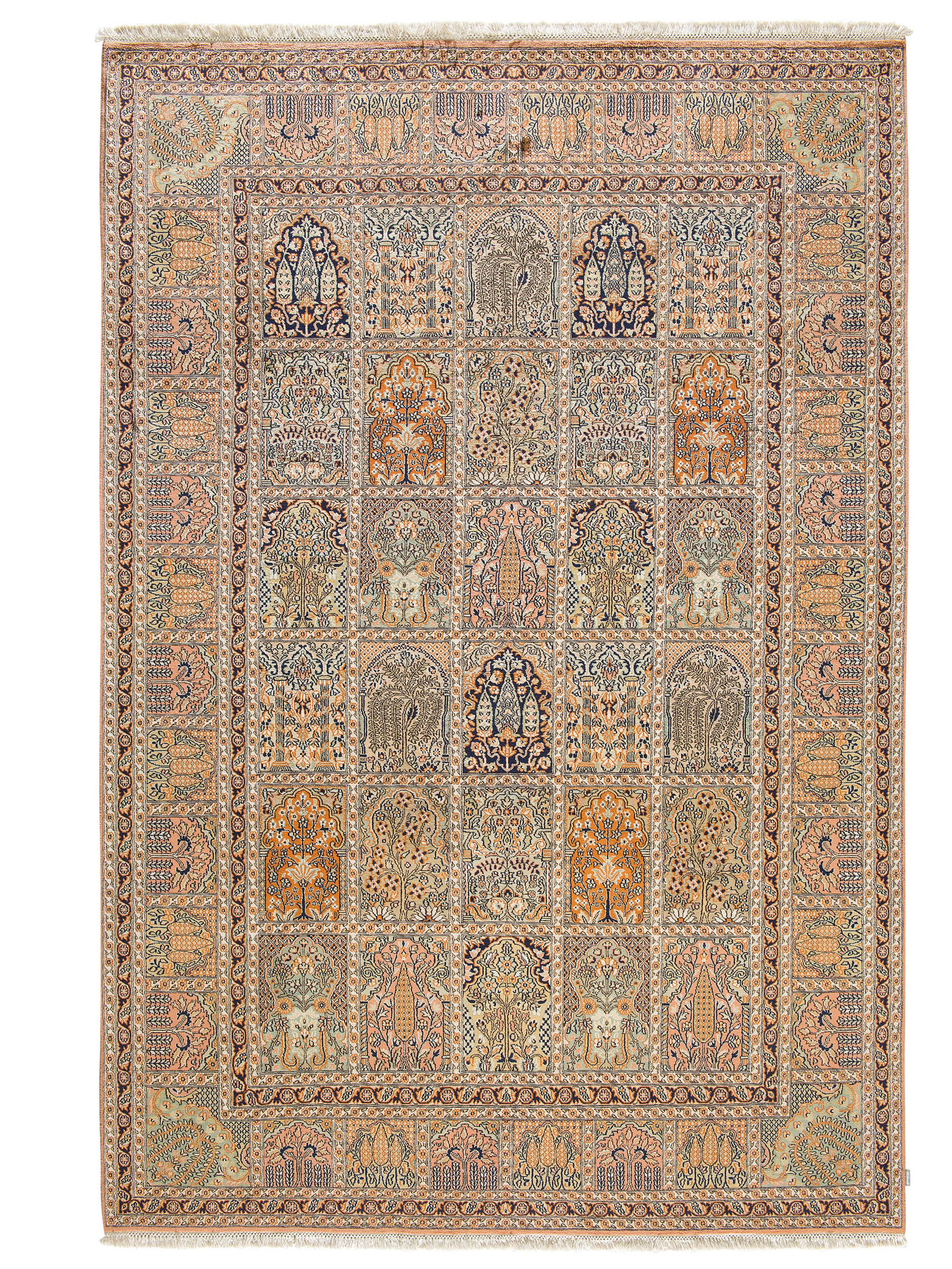 Kaschmir Seide 18/18 ca. 199 x 295 cm, Unikat / Einzelstück