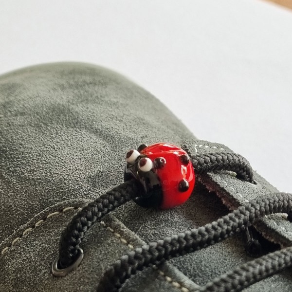 Atelier Schatzmuschel ~ Schuh Perle ~ Marienkäfer
