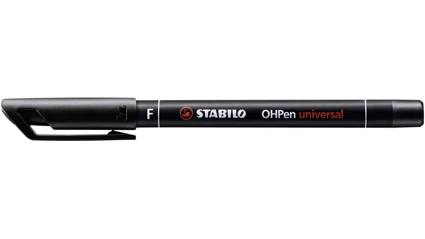 STABILO® Folienstift - STABILO OHPen universal - permanent fein - 4er Pack - grün, rot, blau, schwarz sortiert