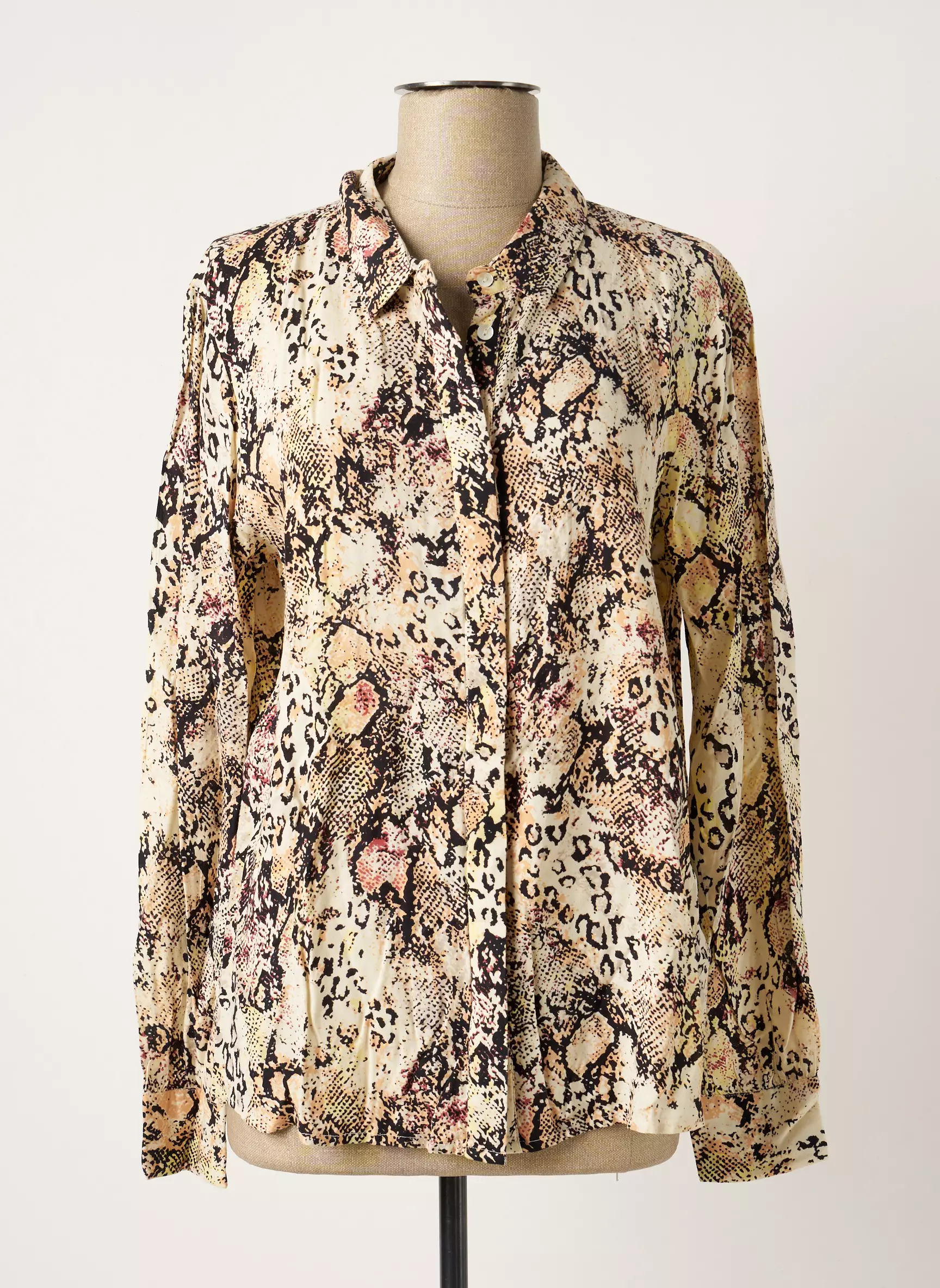 Mkt Studio Chemisiers Femme couleur beige