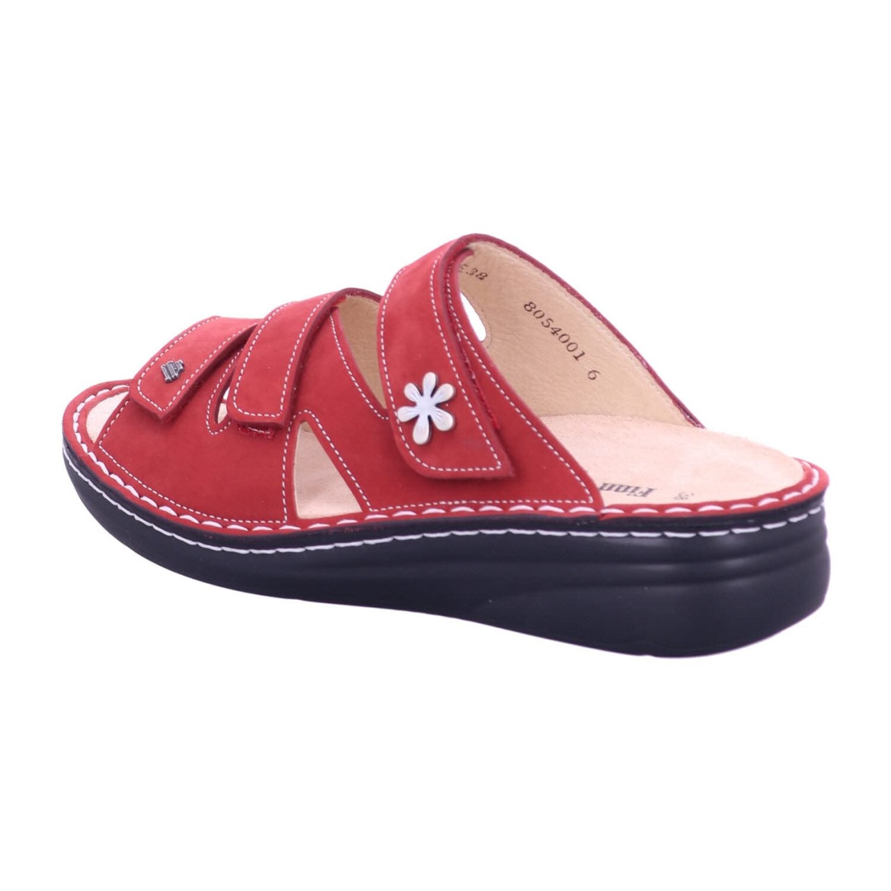 FINN COMFORT Komfort Sandalen rot
