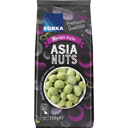 EDEKA Asia Nuts Wasabi Style 150G