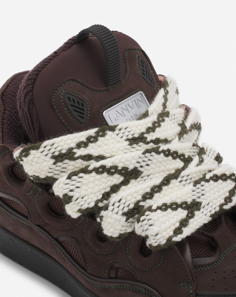 SNEAKERS CURB EN CUIR