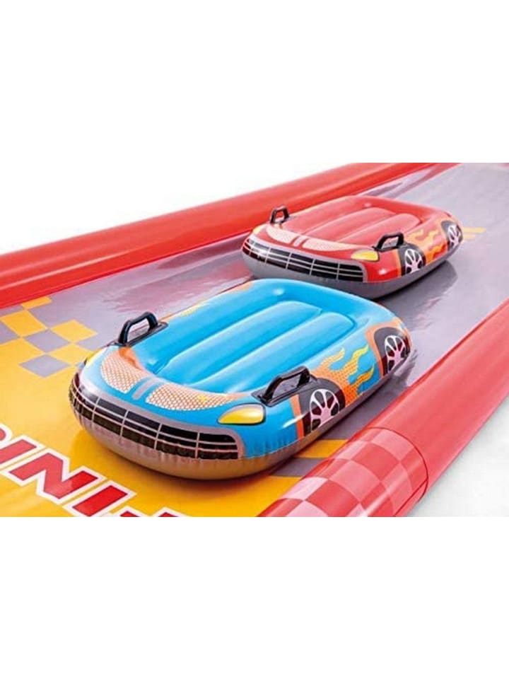 Intex Racing Fun Slide Rennbahn 561 x 119 cm in Mehrfarbig ab 6 Jahre günstig kaufen onesize