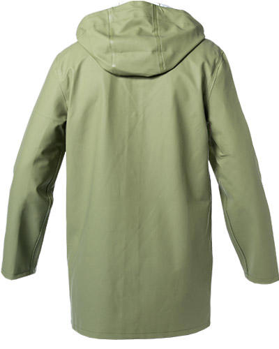STUTTERHEIM, Regenmantel, PVC wasserdicht, grün