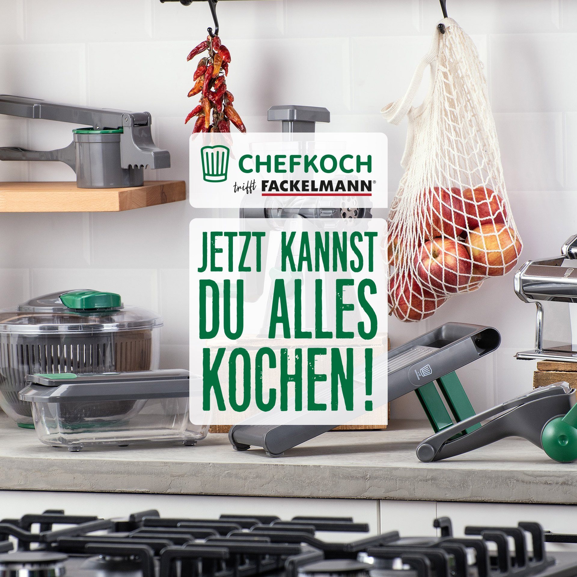 Chefkoch trifft Fackelmann Nudelmaschine