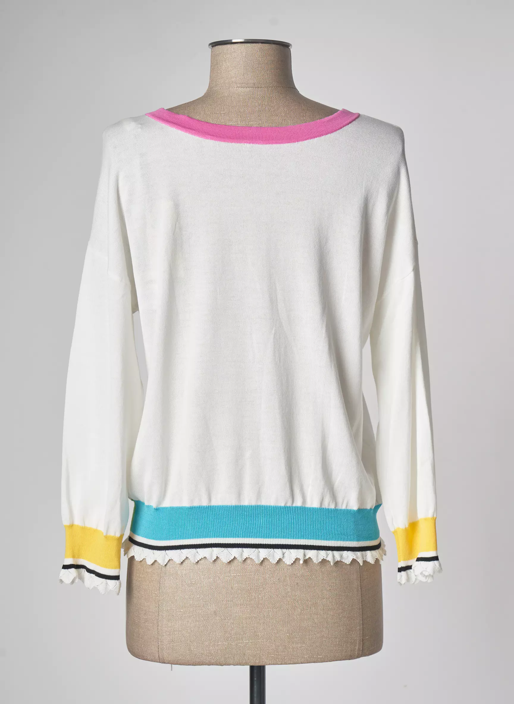 Jei S By Letizia Denaro Cardigans Femme couleur blanc