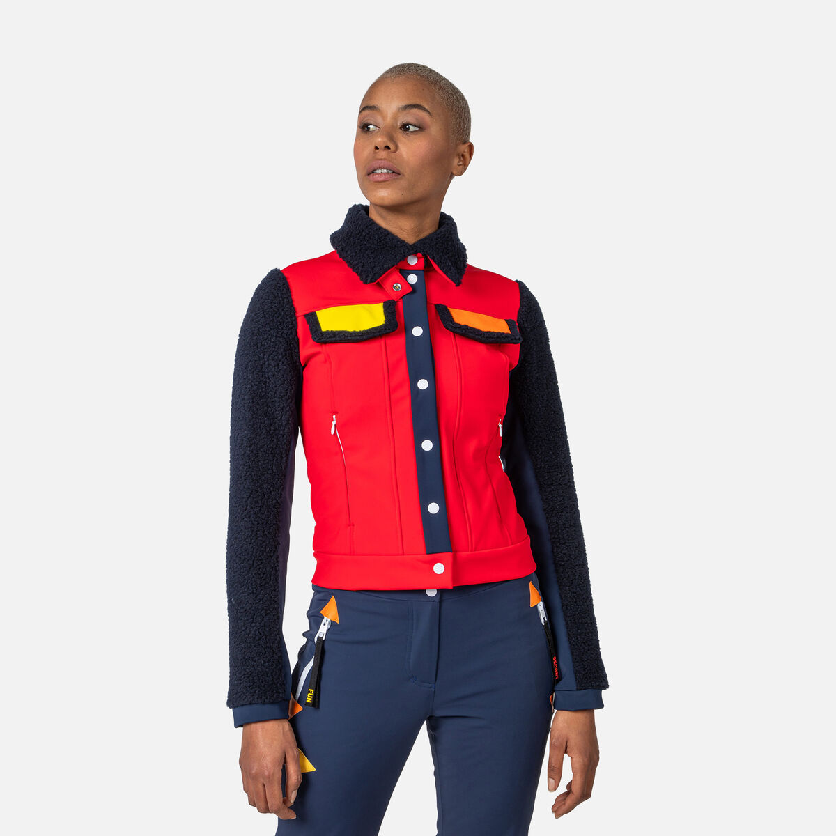 Damen-Softshell-Fleecejacke JCC