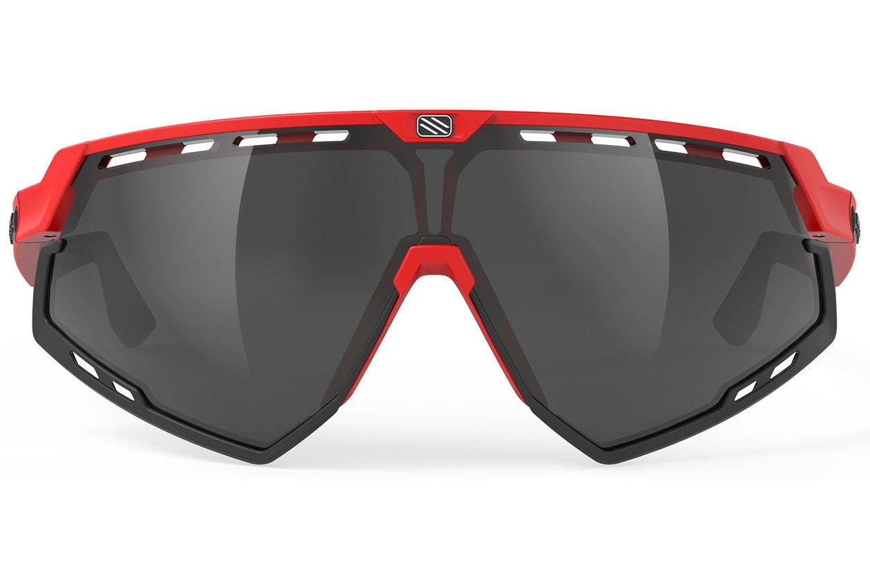 Rudy Project Defender Fire Red Matte - Smoke Black