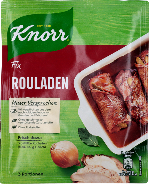 Knorr Fix Rouladen