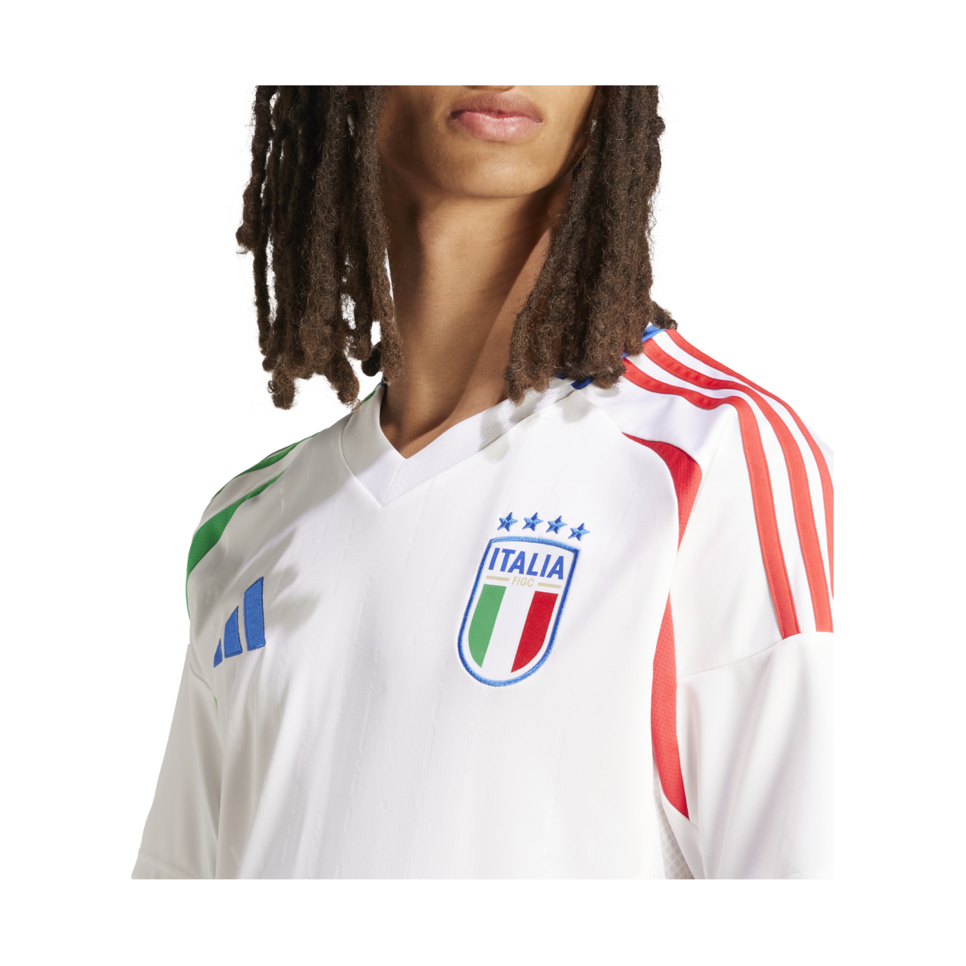 adidas Italien Trikot Away EM 2024 Weiss