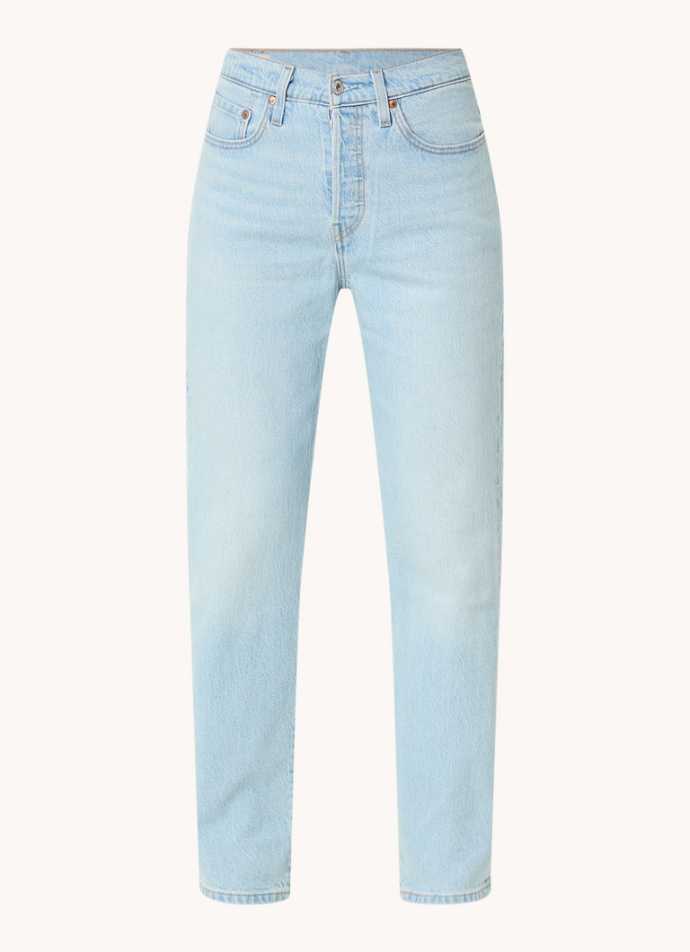 Levi's 501 korkeavyötäröiset kapeat farkut kevyellä pesulla