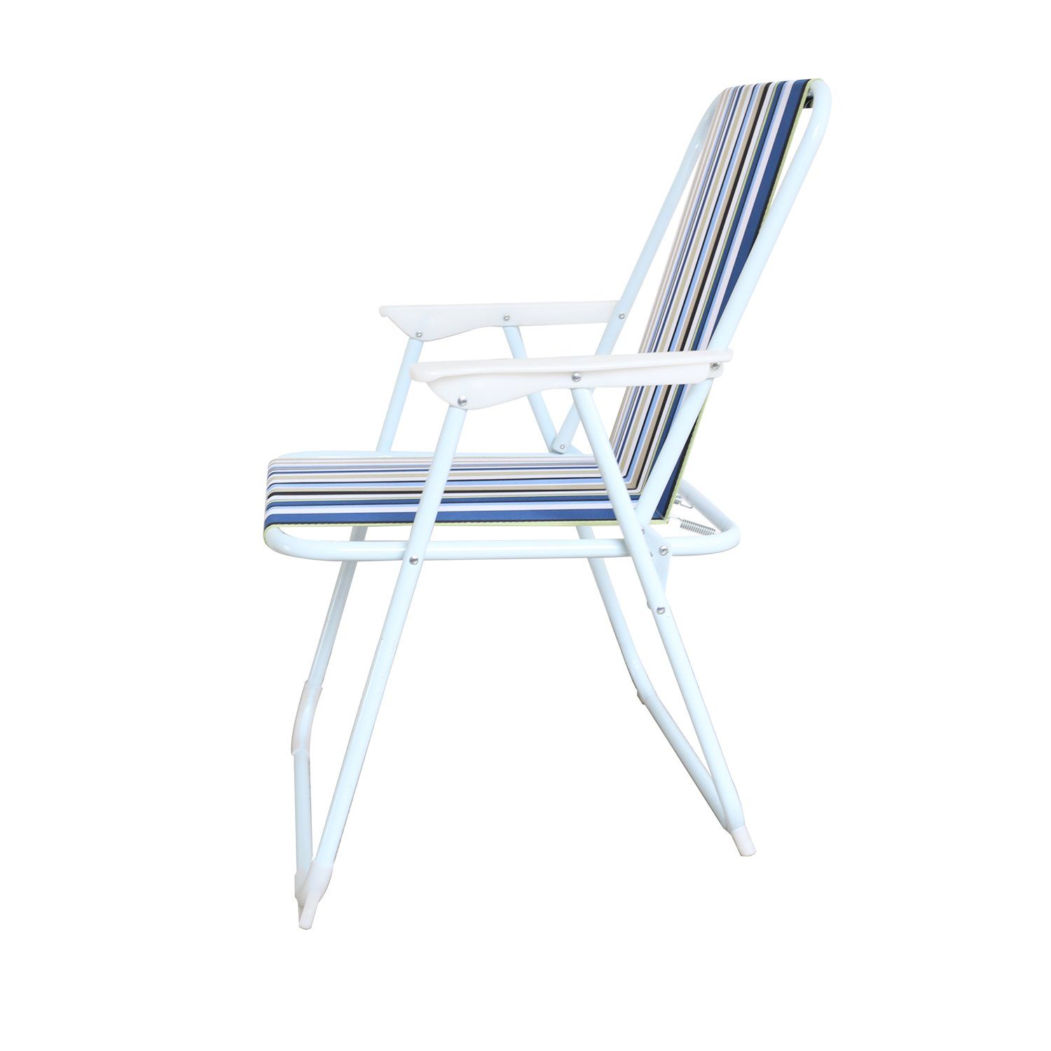 INDA-Exclusiv Klappstuhl Campingstuhl Klappstuhl Regiestuhl Gartenstuhl Outdoor Ocean gestreift