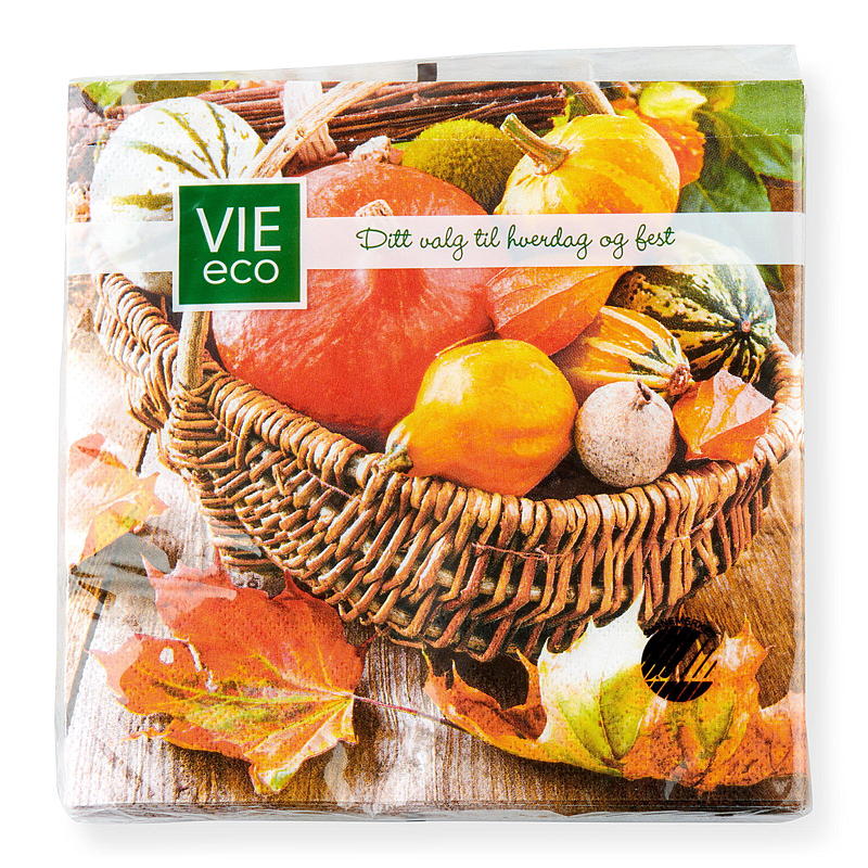 Vie Eco Servietter 20-pk 33x33 cm, Vinter