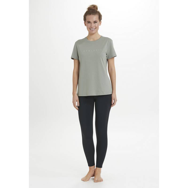 Athlecia KATTY W Slub Tee Printshirt Damen